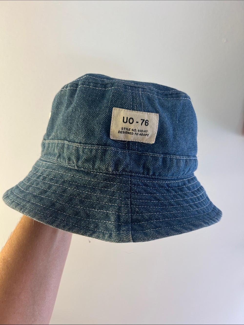 Urban Outfitters Indigo Denim Bucket Hat